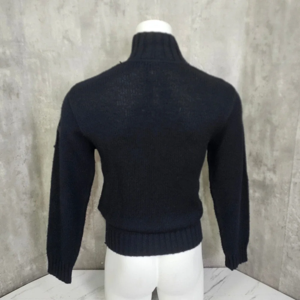 Vintage Gianfranco Ferré‎ Sport Merino Wool Full Zip Sweater Italy M